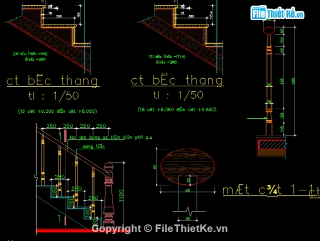 bản vẽ lan can,lan can cầu thang,cầu thang đẹp